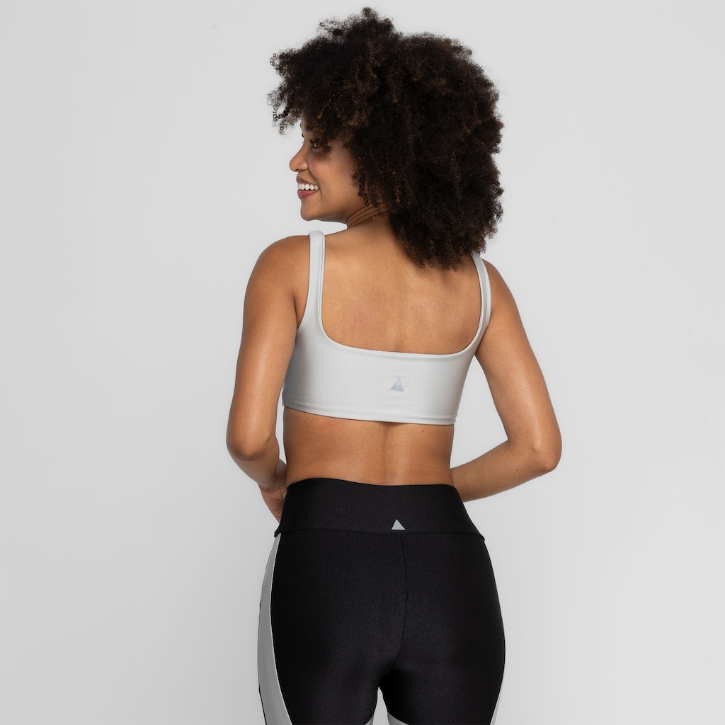 Imagem 2 do produto Top Fitness Sem Bojo Lauf Baixa Sustentação Line Galaxy - Adulto