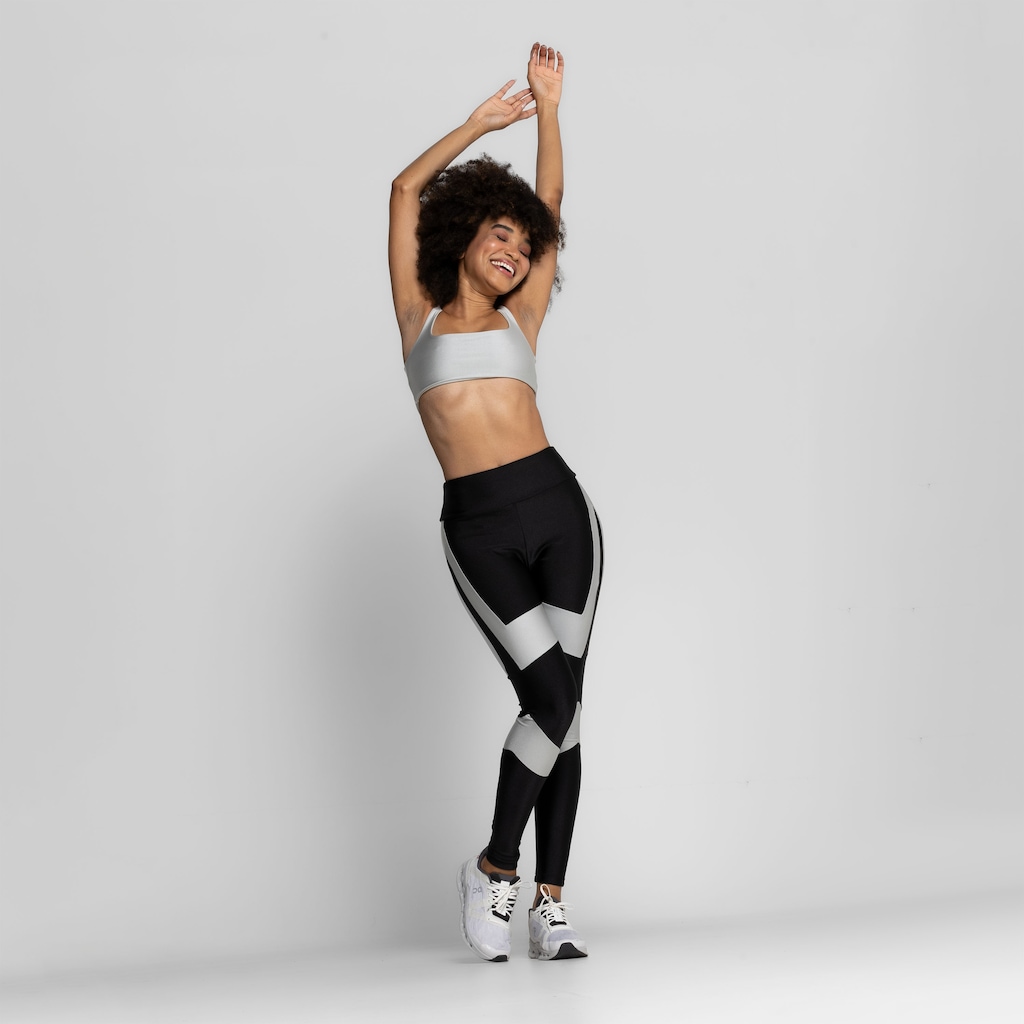 Imagem 3 do produto Top Fitness Sem Bojo Lauf Baixa Sustentação Line Galaxy - Adulto