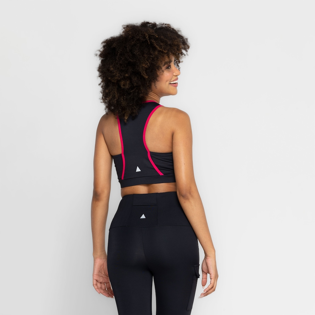 Imagem 2 do produto Top Fitness Sem Bojo Lauf Baixa Sustentação Neo - Adulto