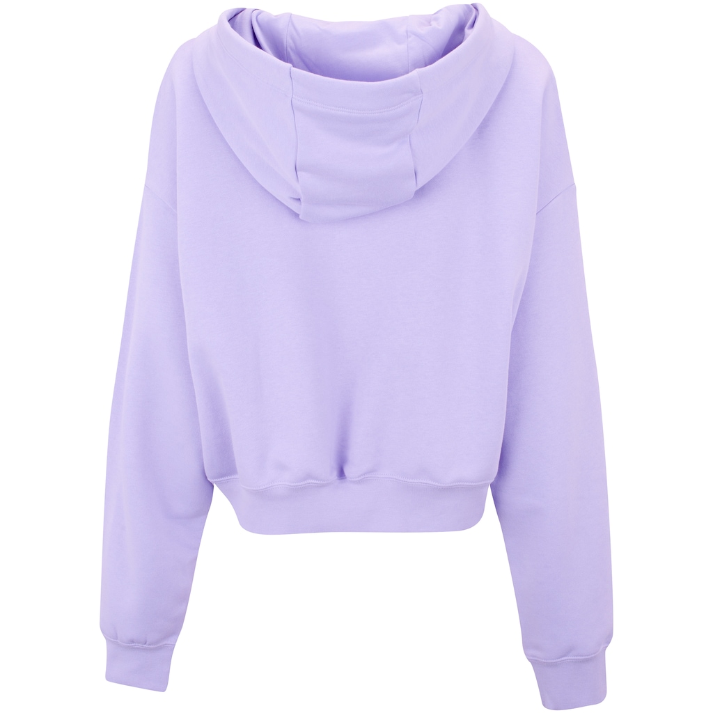 Imagem 2 do produto Blusão Nike com Capuz Sportswear Club Flc Gx Crop - Feminino