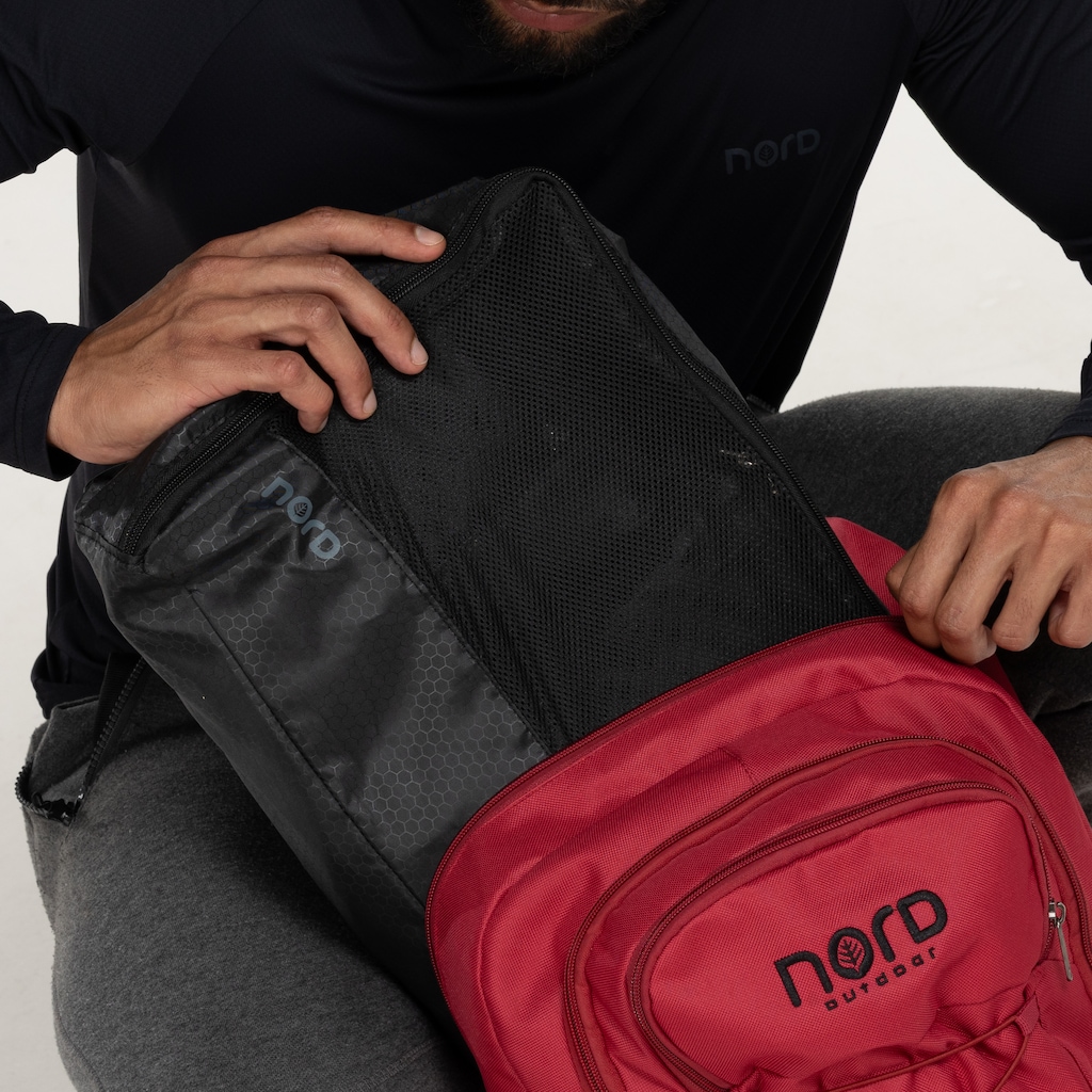 Imagem 3 do produto Kit de Necessaire Organizador Nord Mesh - 3 Unidades