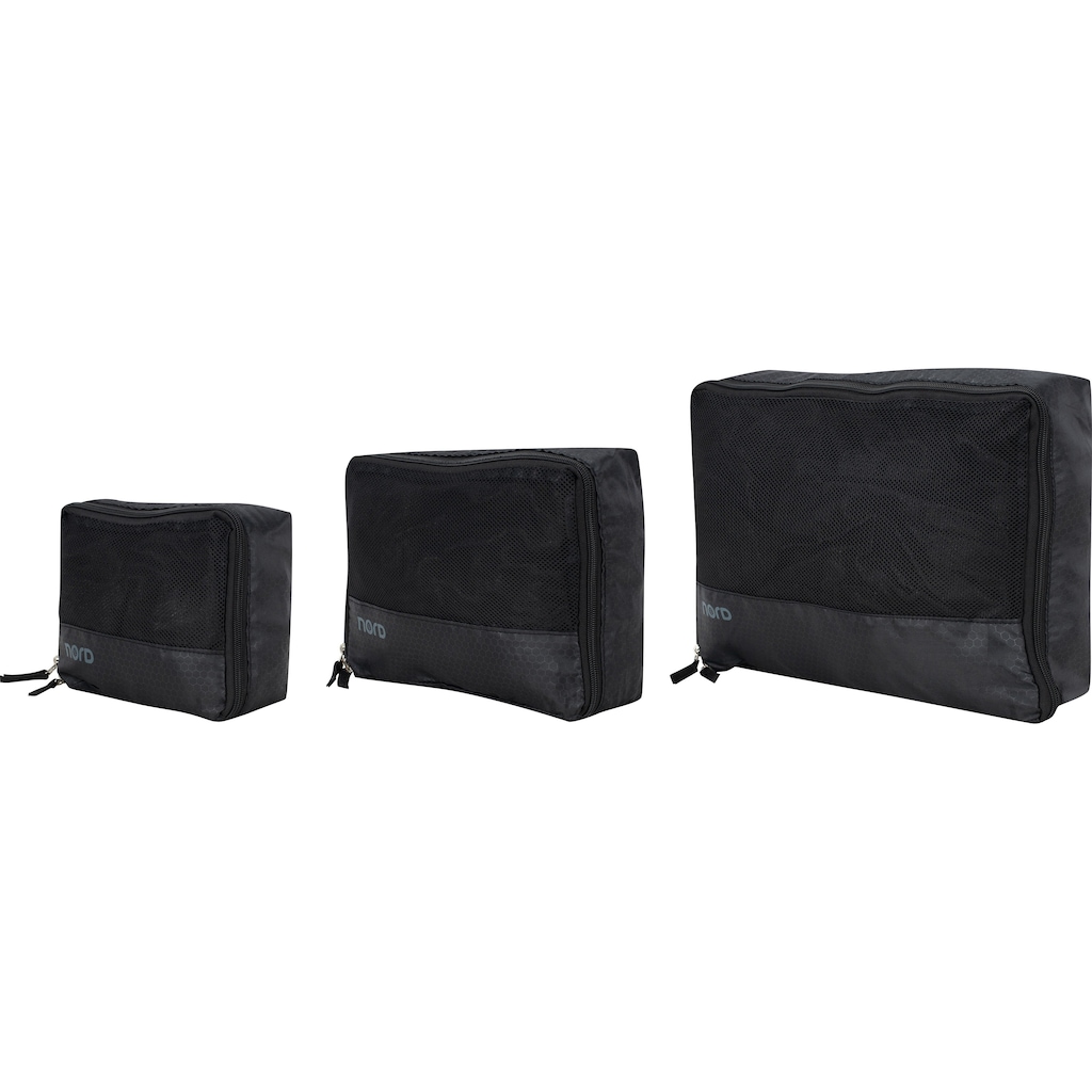 Imagem 4 do produto Kit de Necessaire Organizador Nord Mesh - 3 Unidades