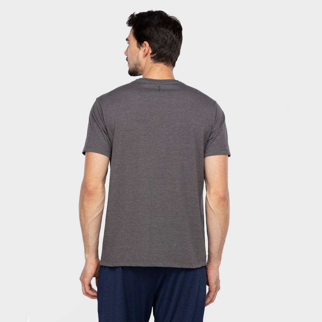 Imagem 2 do produto Camiseta Masculina Oxer Mascla Bolso Cava Tradicional Média Compressão Mal