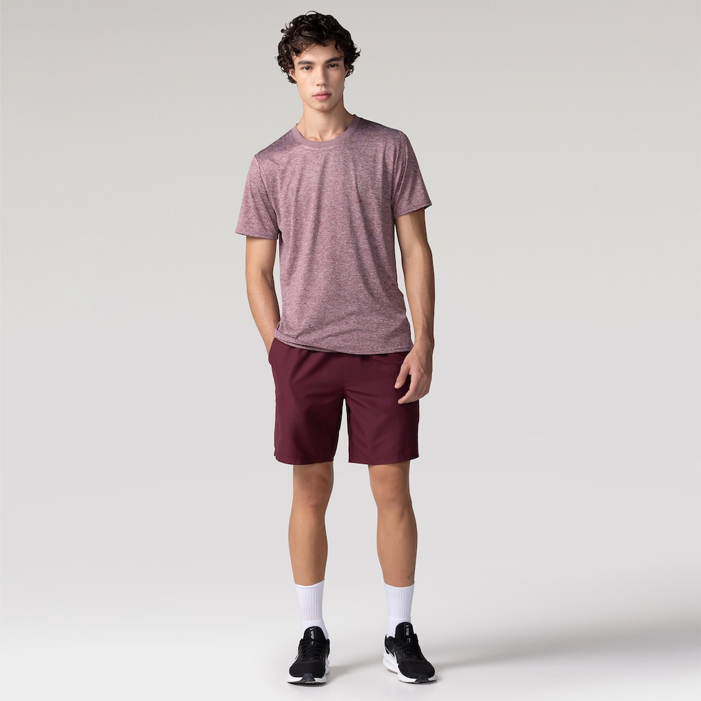 Imagem 3 do produto Camiseta Masculina Oxer Manga Curta Malha Mescla Basic