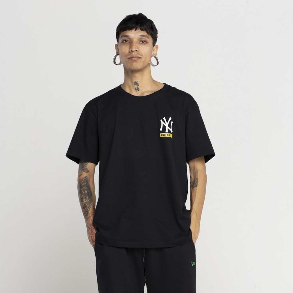 Imagem 2 do produto Camiseta New York Yankees MLB New Era Manga Curta Offline Survivor