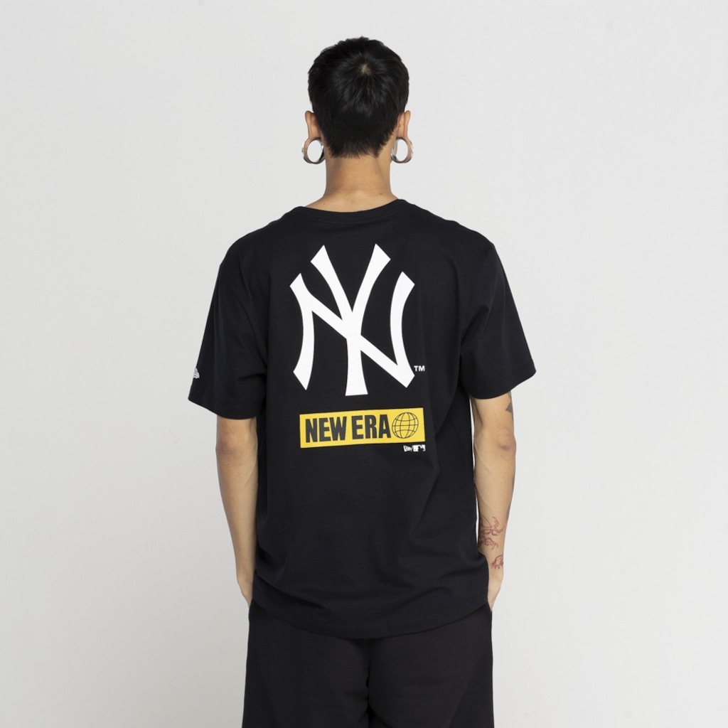 Imagem 4 do produto Camiseta New York Yankees MLB New Era Manga Curta Offline Survivor