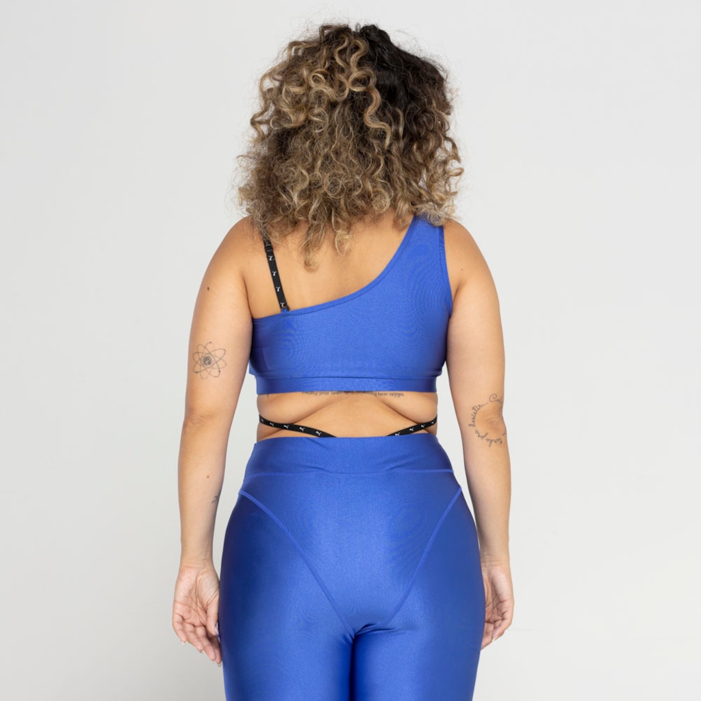Imagem 4 do produto Top Puma sem Bojo Baixa Sustentação Dare To Crop