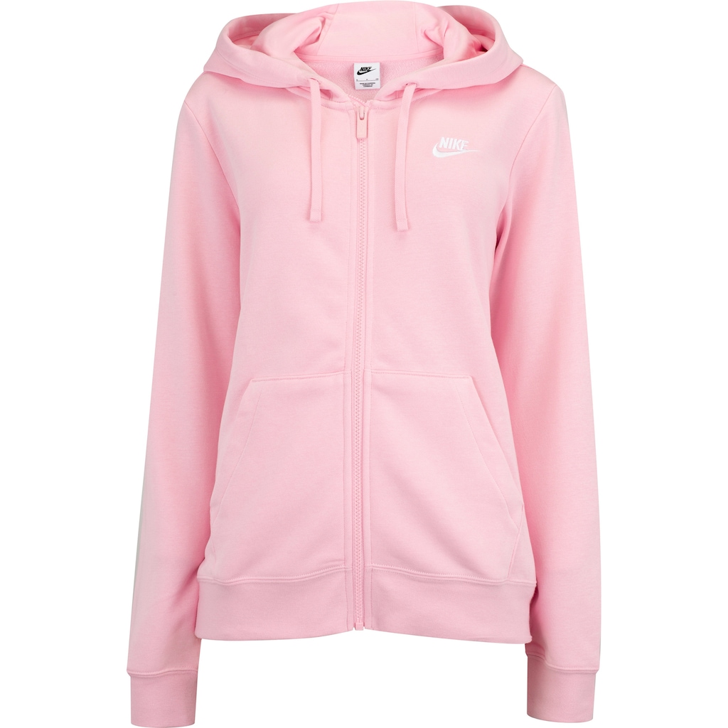 Imagem 1 do produto Jaqueta Feminina Nike com Capuz Sportswear Club FLC FZ