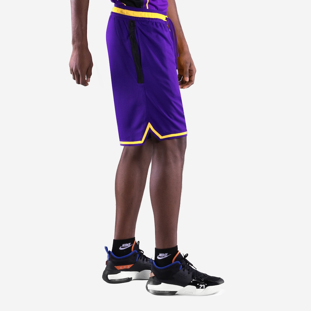Imagem 3 do produto Bermuda Los Angeles Lakers Nike Dri-FIT DNA Court Style GX