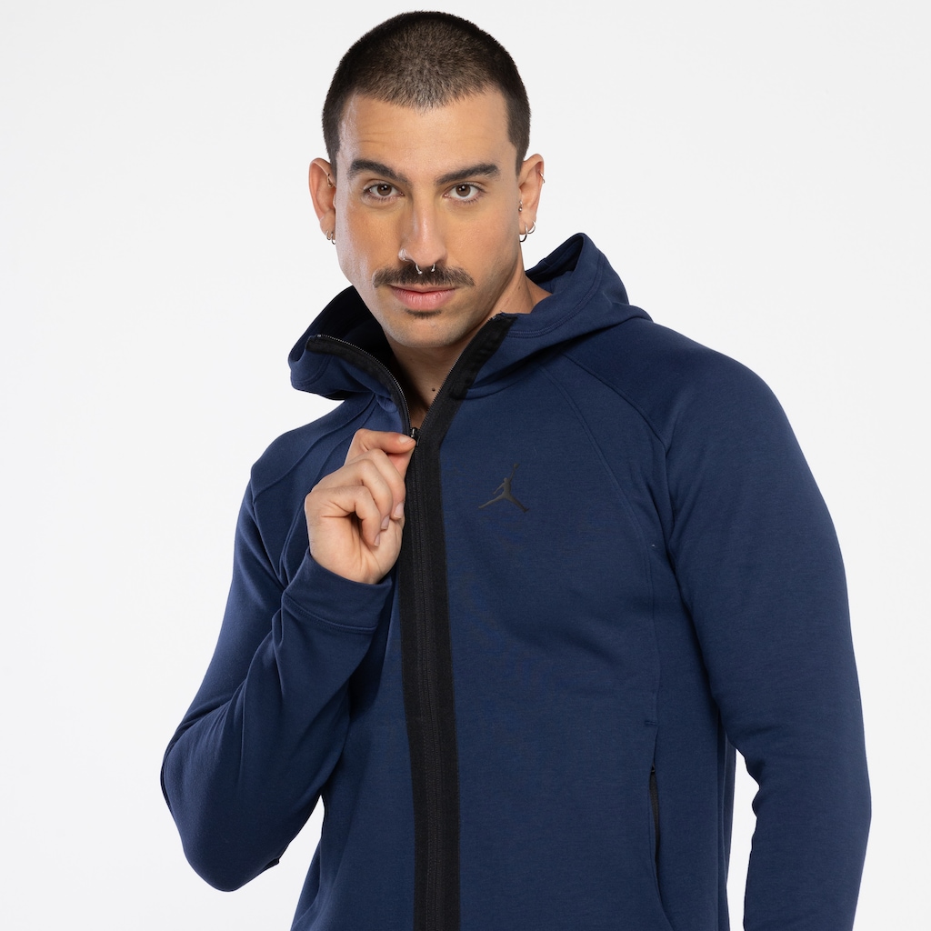 Imagem 4 do produto Jaqueta Jordan Masculina Nike com Capuz Dri-Fit Air Sport Stmt FLC FZ