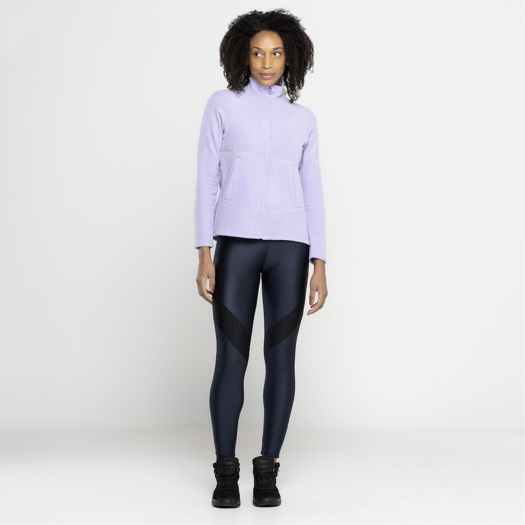 Imagem 3 do produto Jaqueta Feminina Salomon com Proteção Solar Fleece Polar Lt Lavander