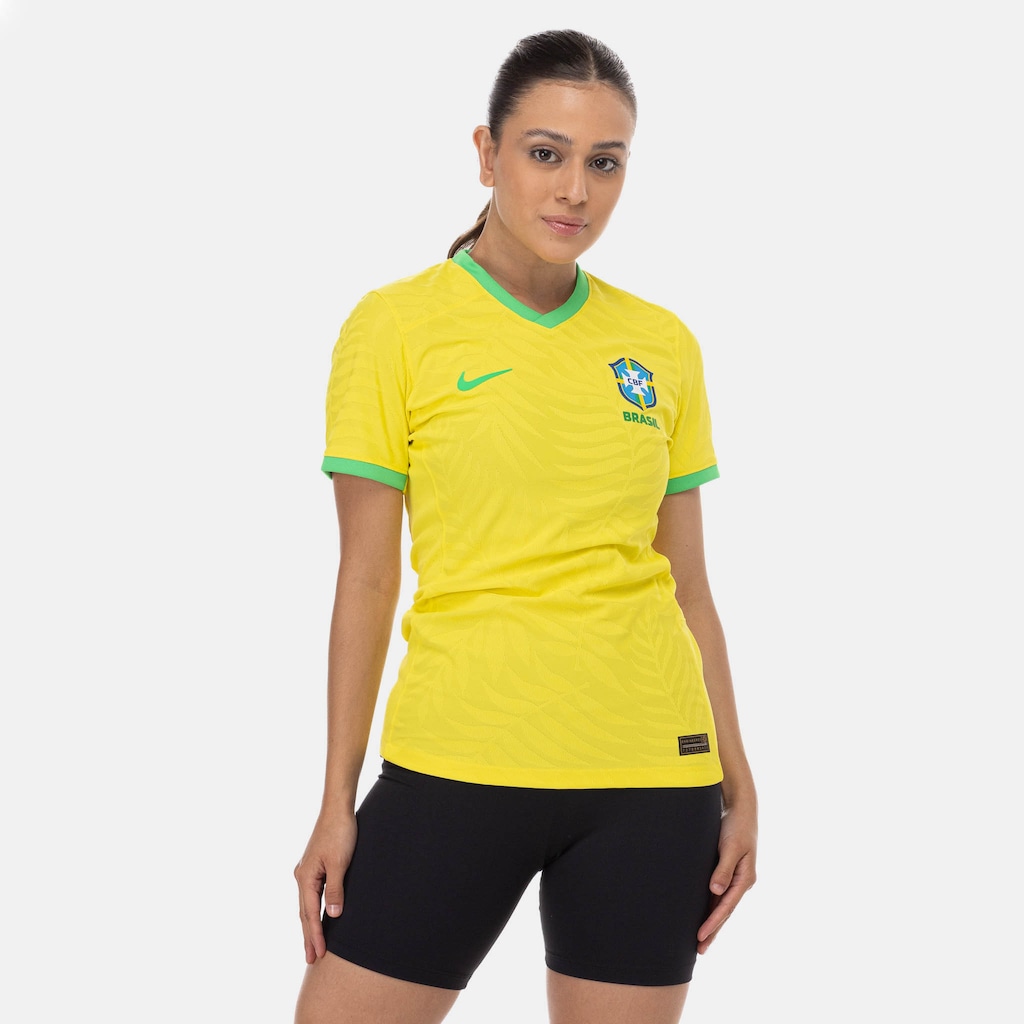 Imagem 4 do produto Camisa da Seleção do Brasil CBF I 23/24 Jogador Nike Feminina