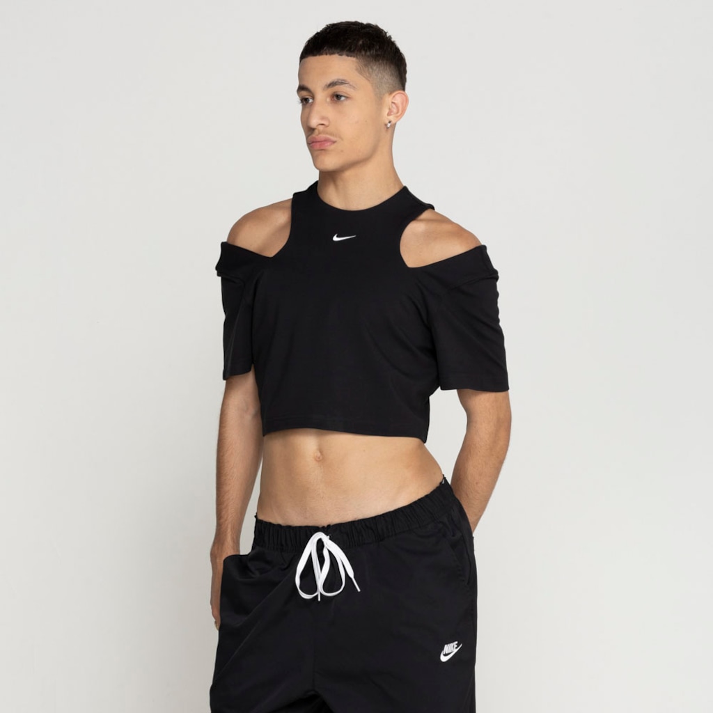Imagem 3 do produto Blusa Cropped Nike Manga Curta