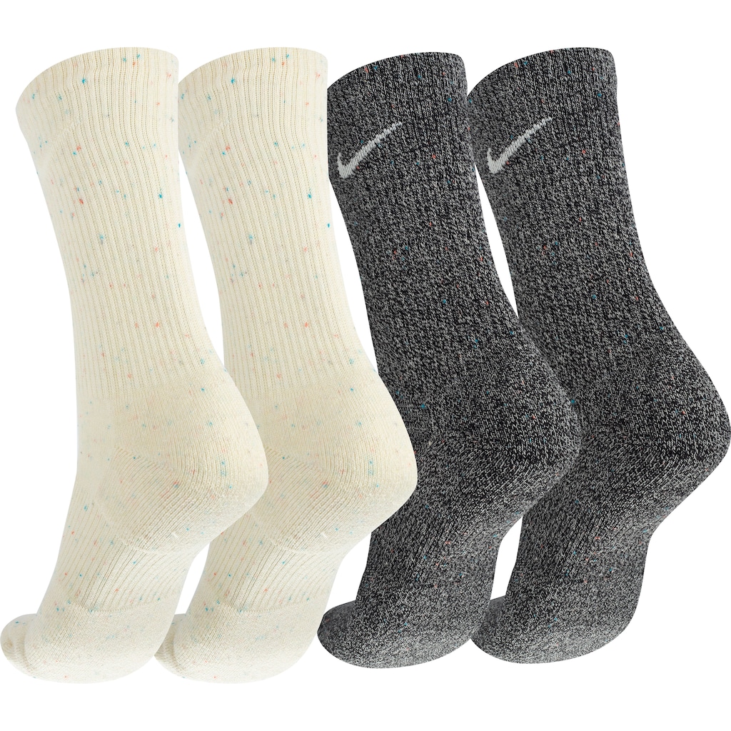 Imagem 2 do produto Kit de Meias Cano Alto Nike Everyday Plus Cush Crew Adulto
