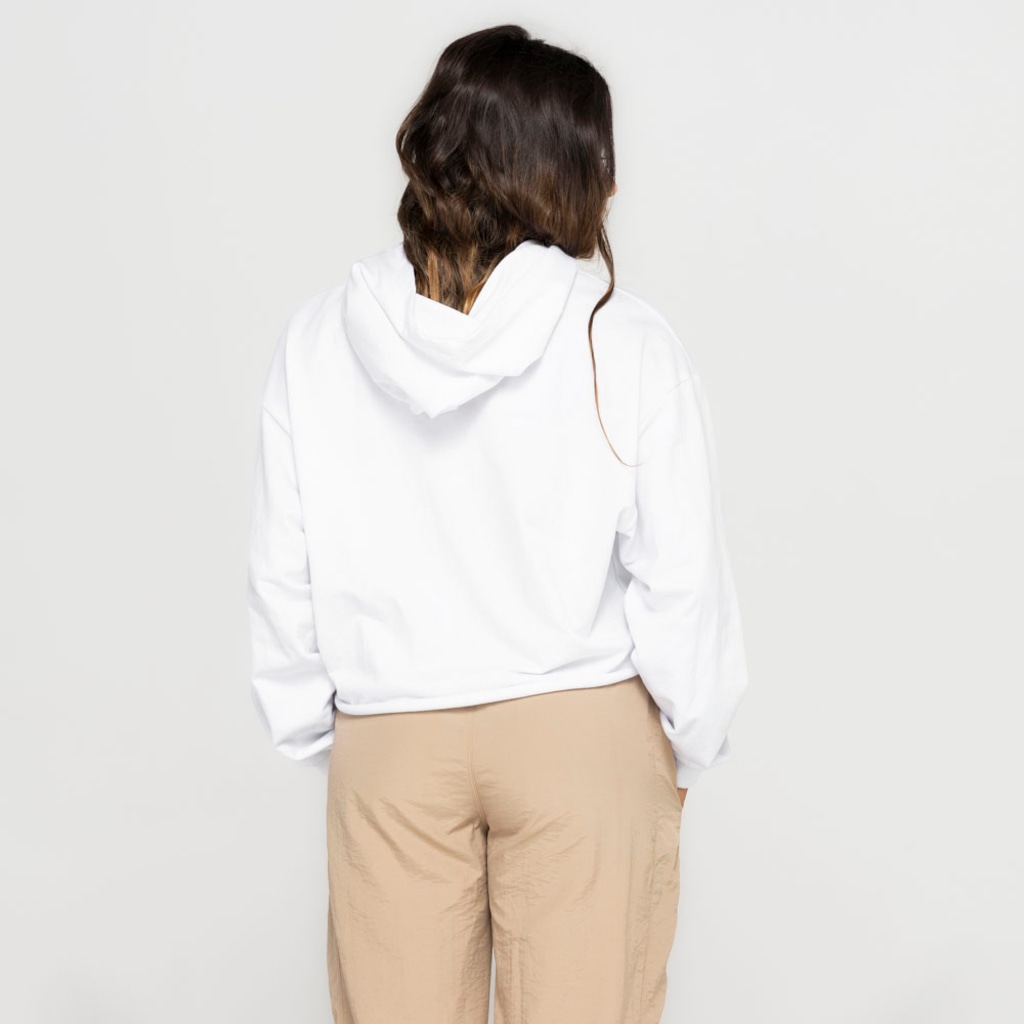 Imagem 4 do produto Blusa Cropped com Capuz Fila Comfort Easy