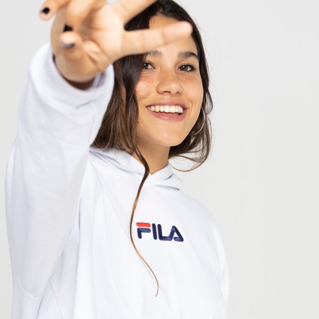 Imagem 5 do produto Blusa Cropped com Capuz Fila Comfort Easy