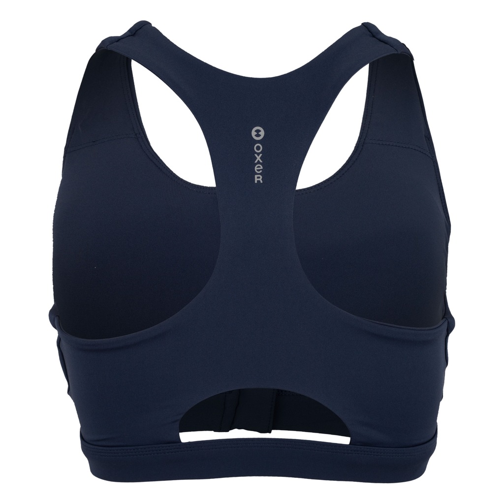 Imagem 2 do produto Top Fitness com Bojo Removível Oxer Alta Sustentação Zíper - Adulto