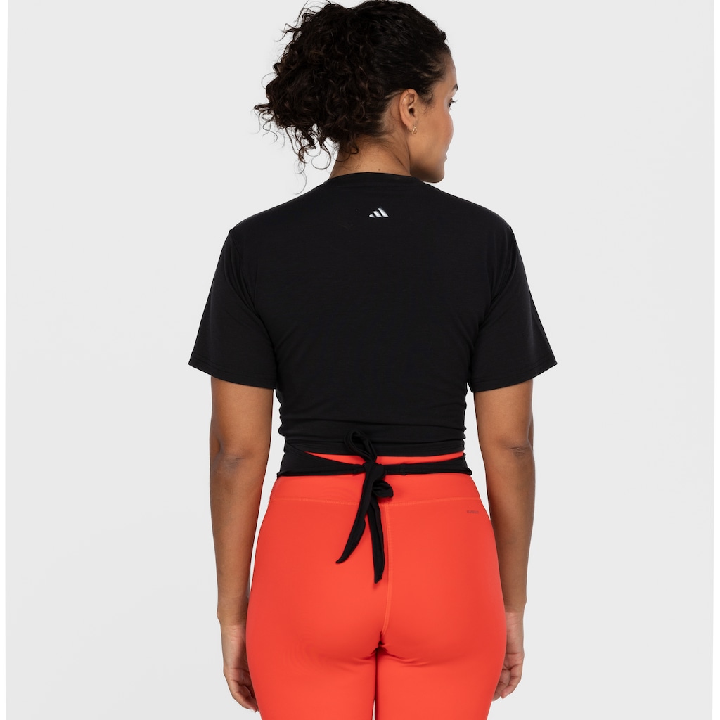 Imagem 2 do produto Blusa Cropped Feminina adidas Studio Yoga