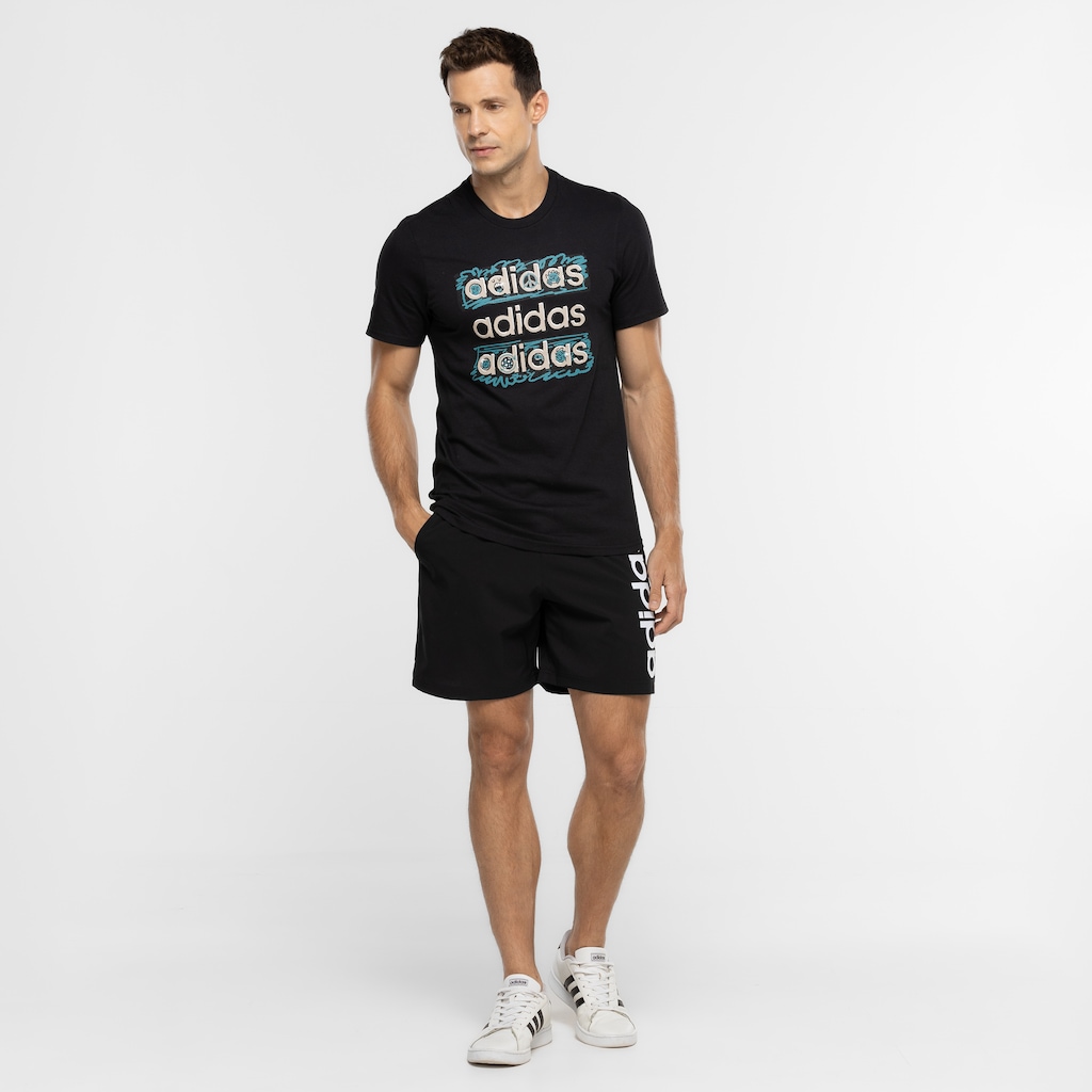 Imagem 3 do produto Camiseta Masculina adidas Manga Curta Doodle
