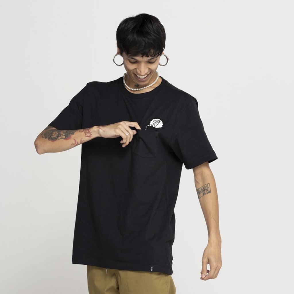 Imagem 3 do produto Camiseta Huf Manga Curta In The Pocket