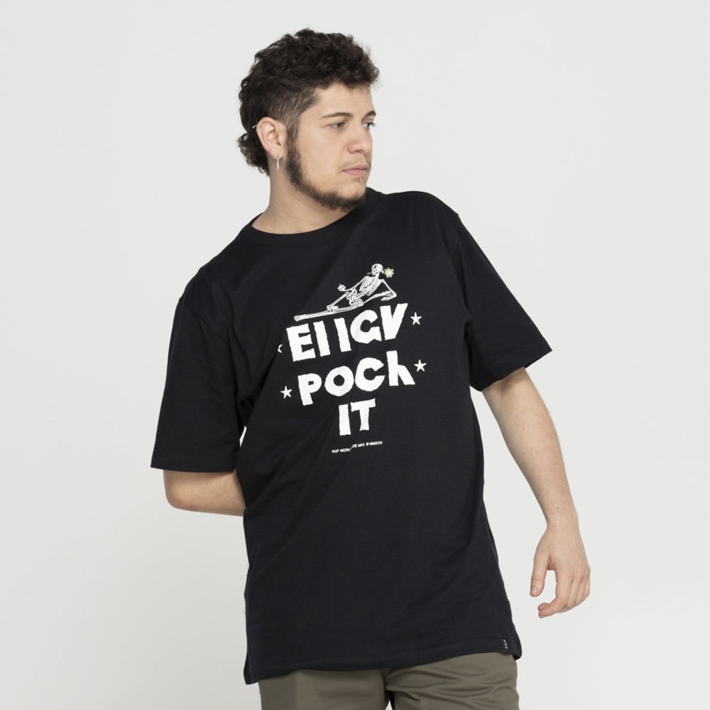 Imagem 2 do produto Camiseta Huf Manga Curta Get Folded