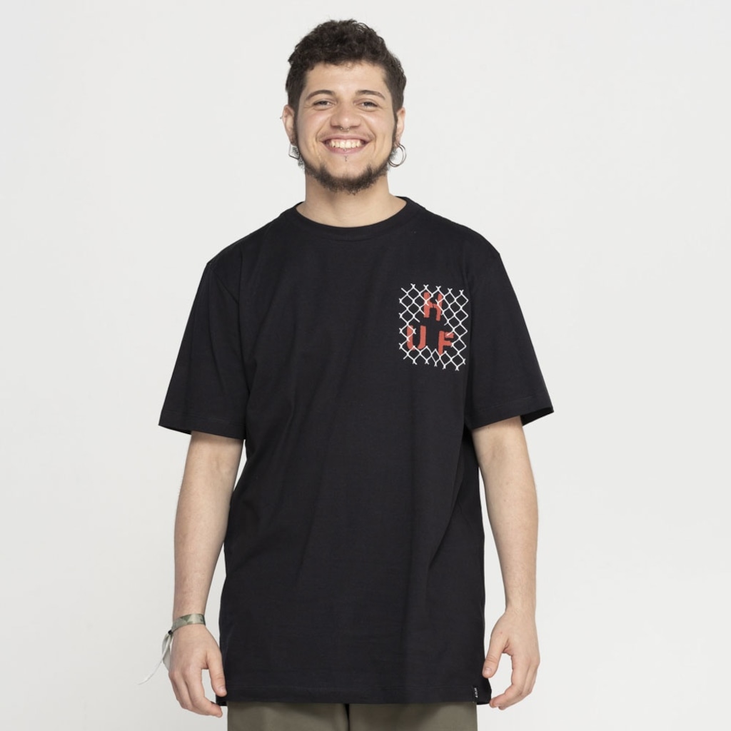 Imagem 2 do produto Camiseta Huf Manga Curta Trepass Triangle