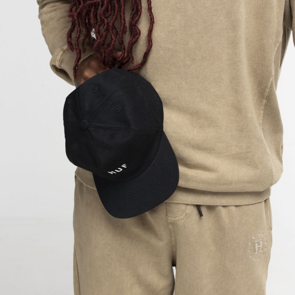 Imagem 5 do produto Boné Aba Reta Huf Snapback Dat Hat Logo Reg Metal