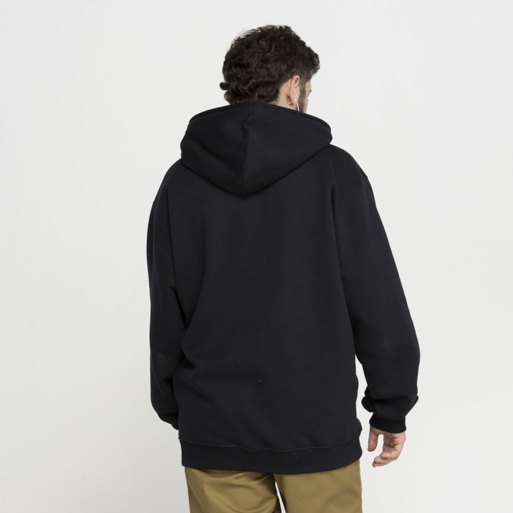 Imagem 4 do produto Blusa de Moletom Huf com Capuz Careca Righteous