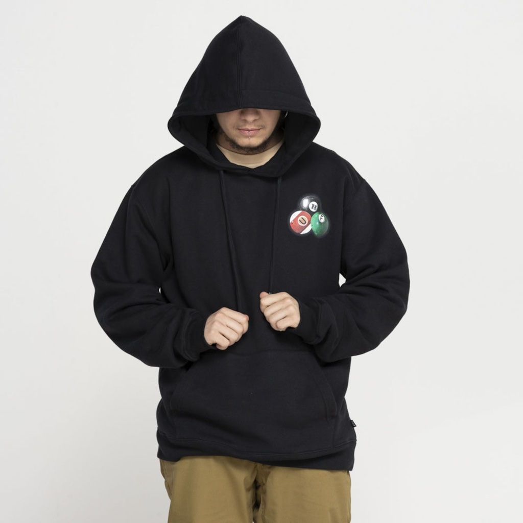 Imagem 2 do produto Blusa de Moletom Huf com Capuz Canguru Dirty Pool TT