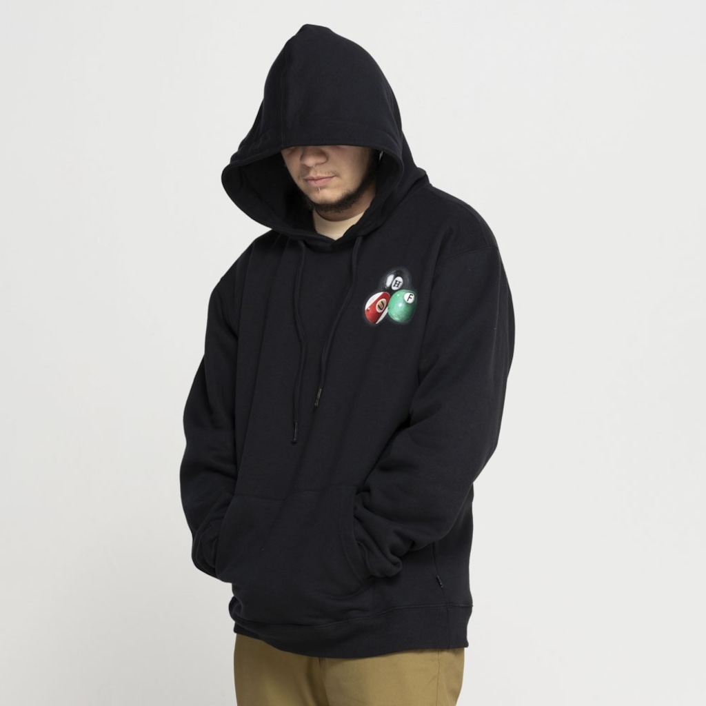 Imagem 3 do produto Blusa de Moletom Huf com Capuz Canguru Dirty Pool TT