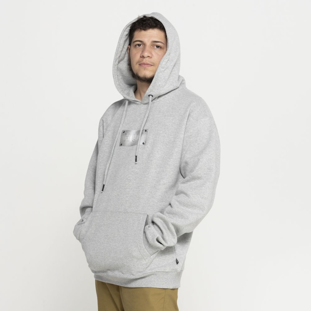 Imagem 3 do produto Blusa de Moletom Huf com Capuz Canguru Hardware