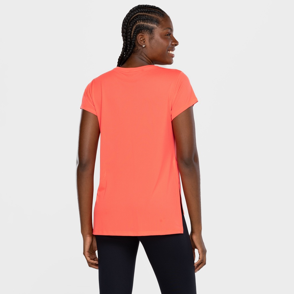 Imagem 2 do produto Camiseta Oxer Feminina Alongada Abertura Lateral