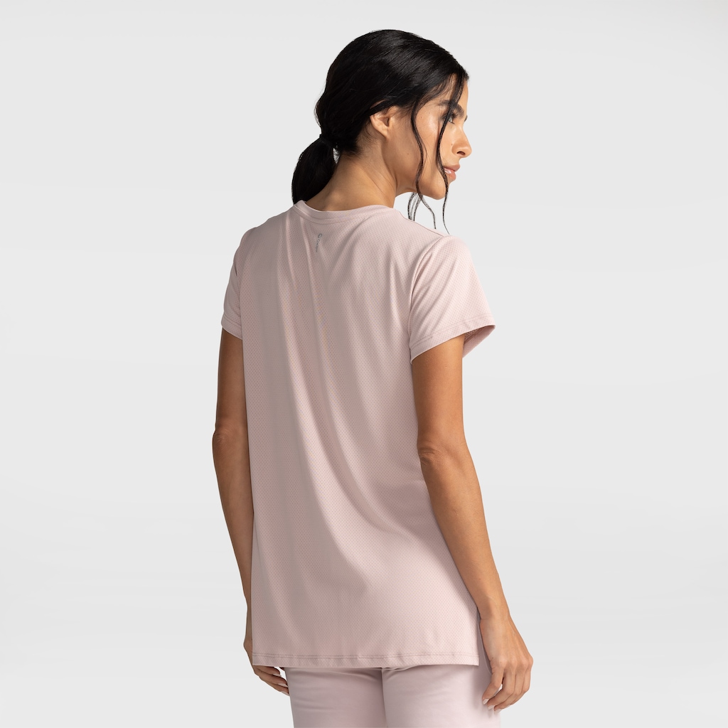 Imagem 2 do produto Camiseta Oxer Feminina Alongada Abertura Lateral