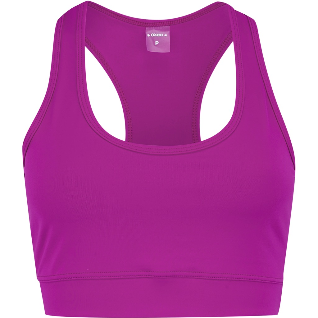 Imagem 1 do produto Top Fitness sem Bojo Oxer Média Sustentação Básico Campeão Slim - Adulto