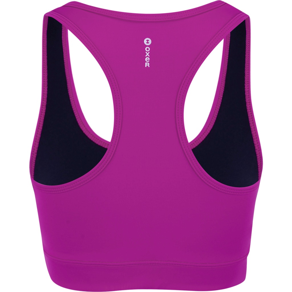 Imagem 2 do produto Top Fitness sem Bojo Oxer Média Sustentação Básico Campeão Slim - Adulto