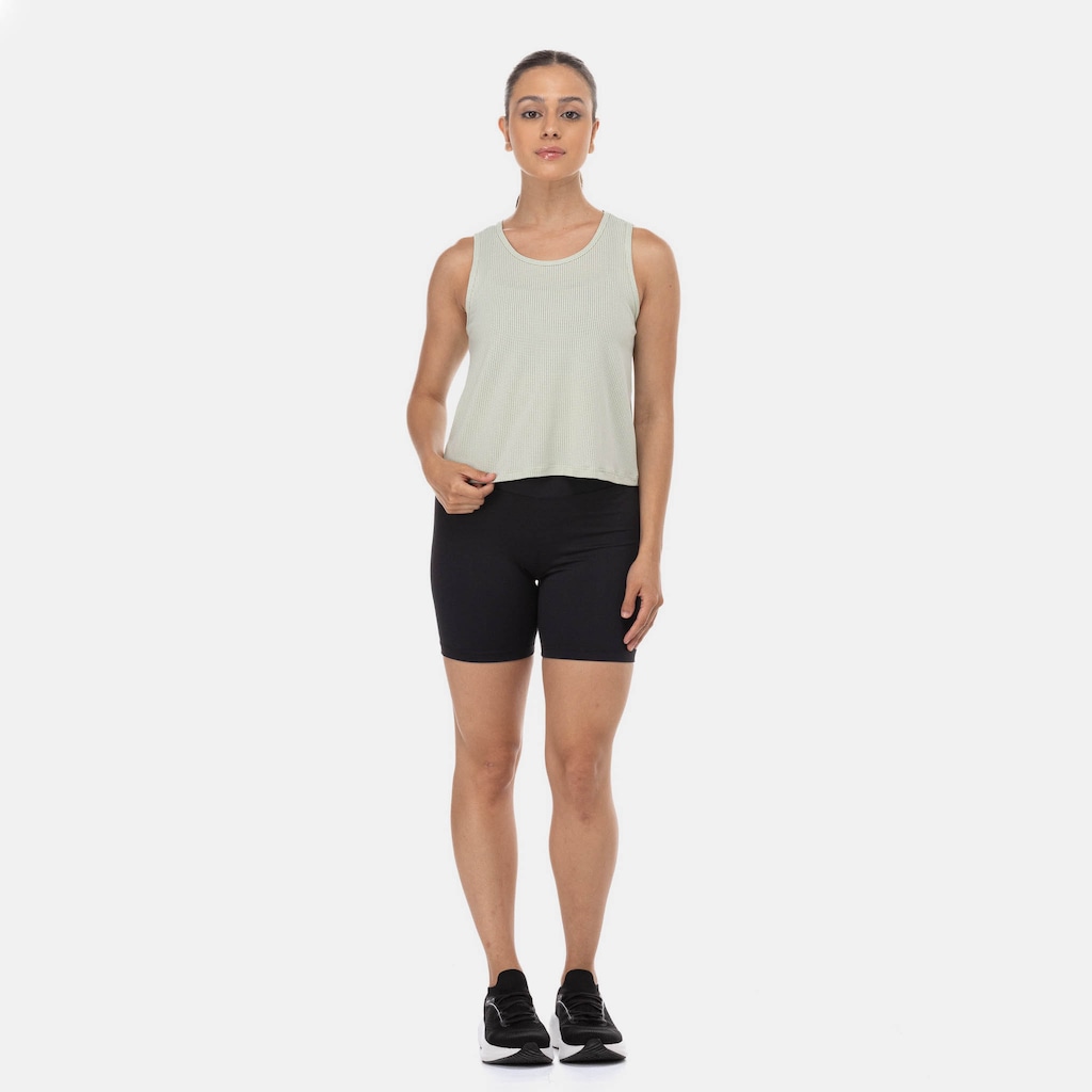 Imagem 3 do produto Camiseta Regata Cropped Feminina Oxer Telada