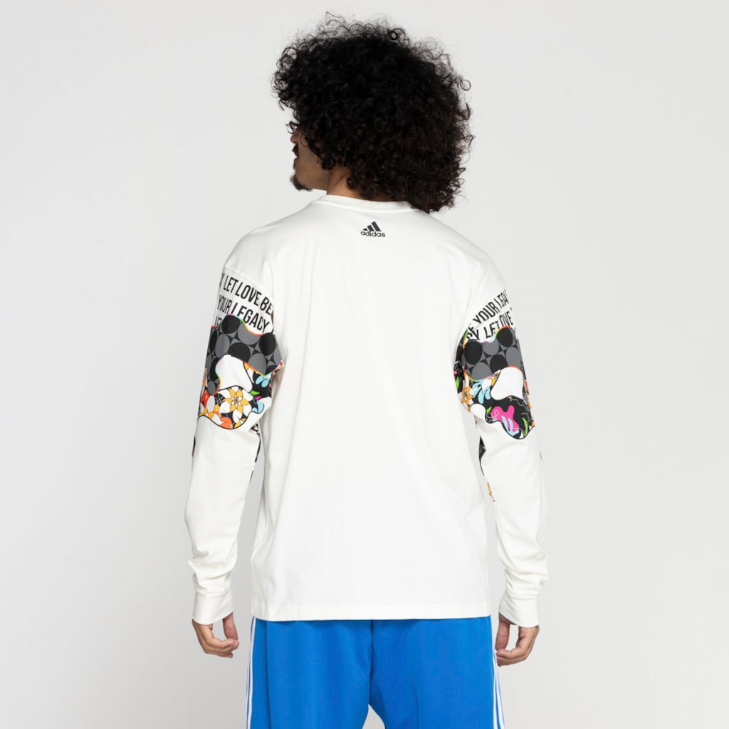 Imagem 5 do produto Camiseta adidas Manga Longa Pride