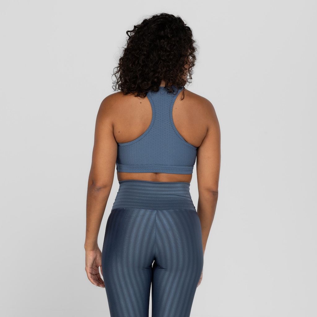 Imagem 2 do produto Top Fitness com Bojo Removível Oxer Bartak Textura Média Sustentação - Adulto