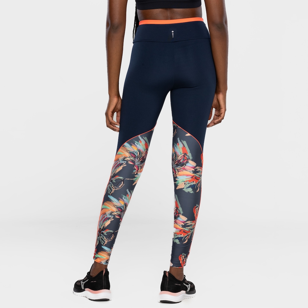 Imagem 2 do produto Calça Legging Feminina Oxer Recorte Estampa Maxi