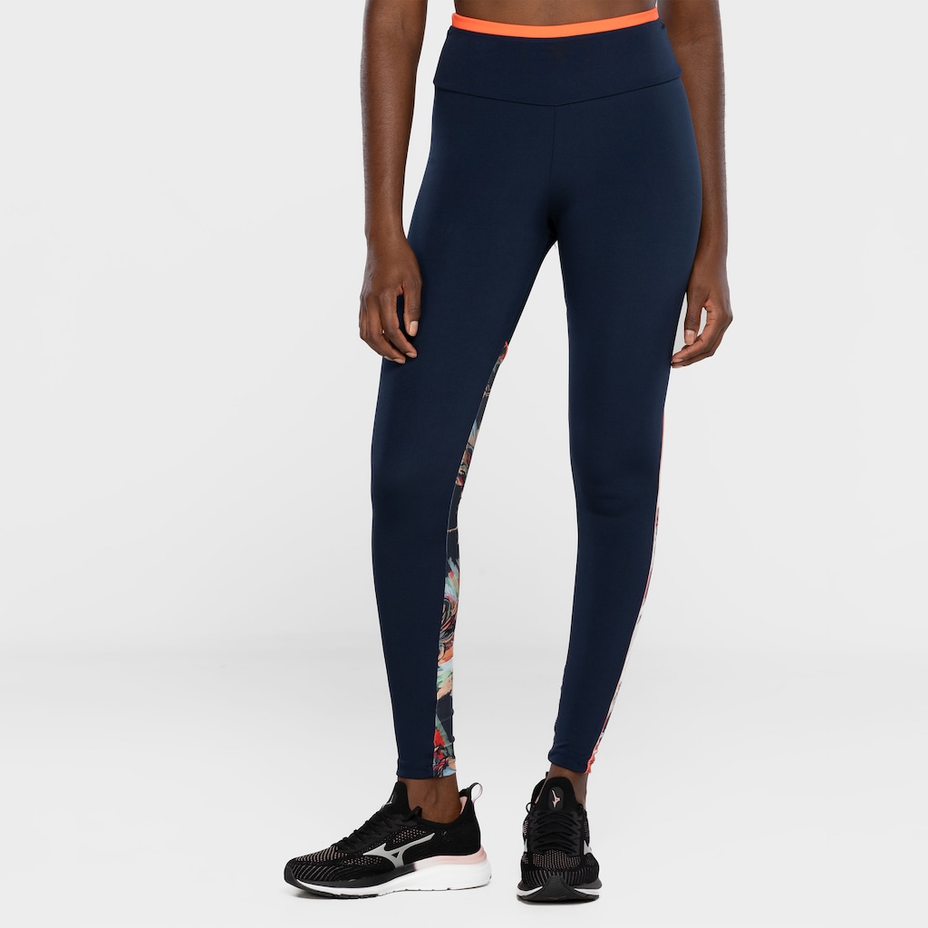 Imagem 3 do produto Calça Legging Feminina Oxer Recorte Estampa Maxi