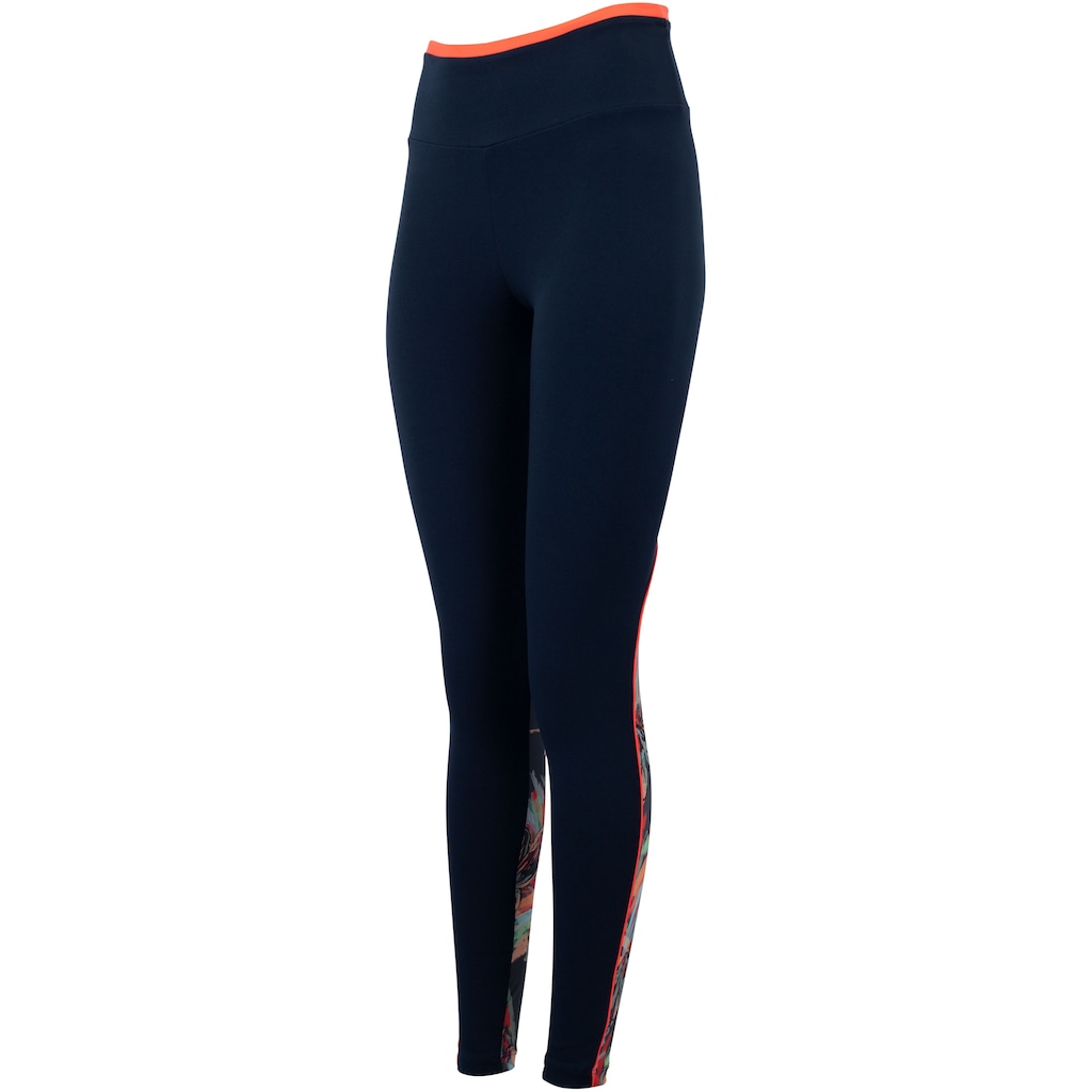 Imagem 4 do produto Calça Legging Feminina Oxer Recorte Estampa Maxi