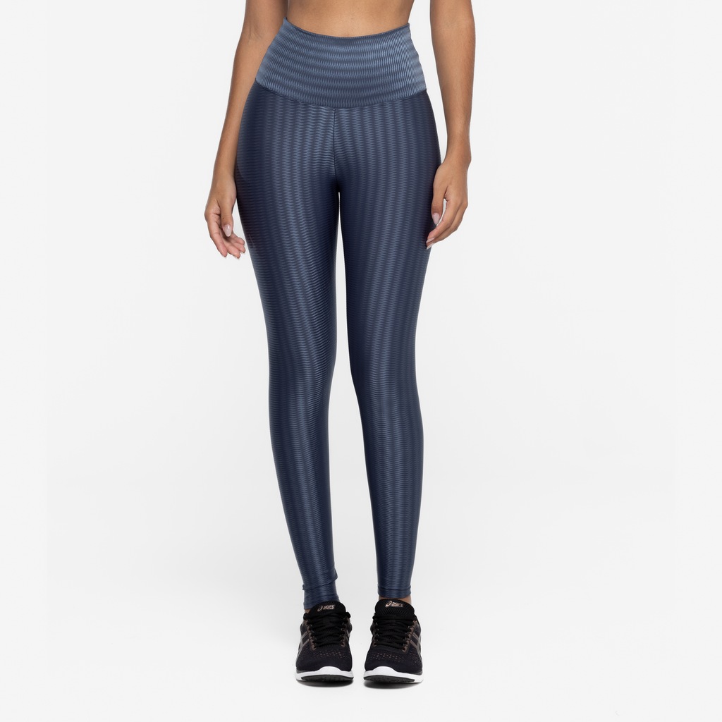 Imagem 3 do produto Calça Legging Feminina Oxer New Zig Média Compressão Cós Alto