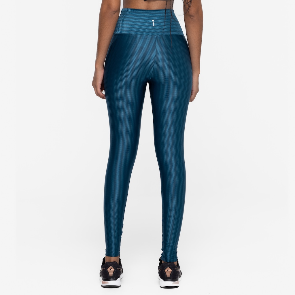 Imagem 2 do produto Calça Legging Feminina Oxer New Zig Média Compressão Cós Alto