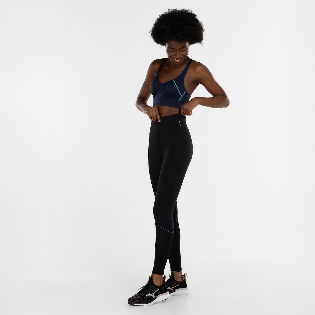 Imagem 2 do produto Calça Legging Feminina Oxer Cós Médio Respirabilidade Alta Compressão
