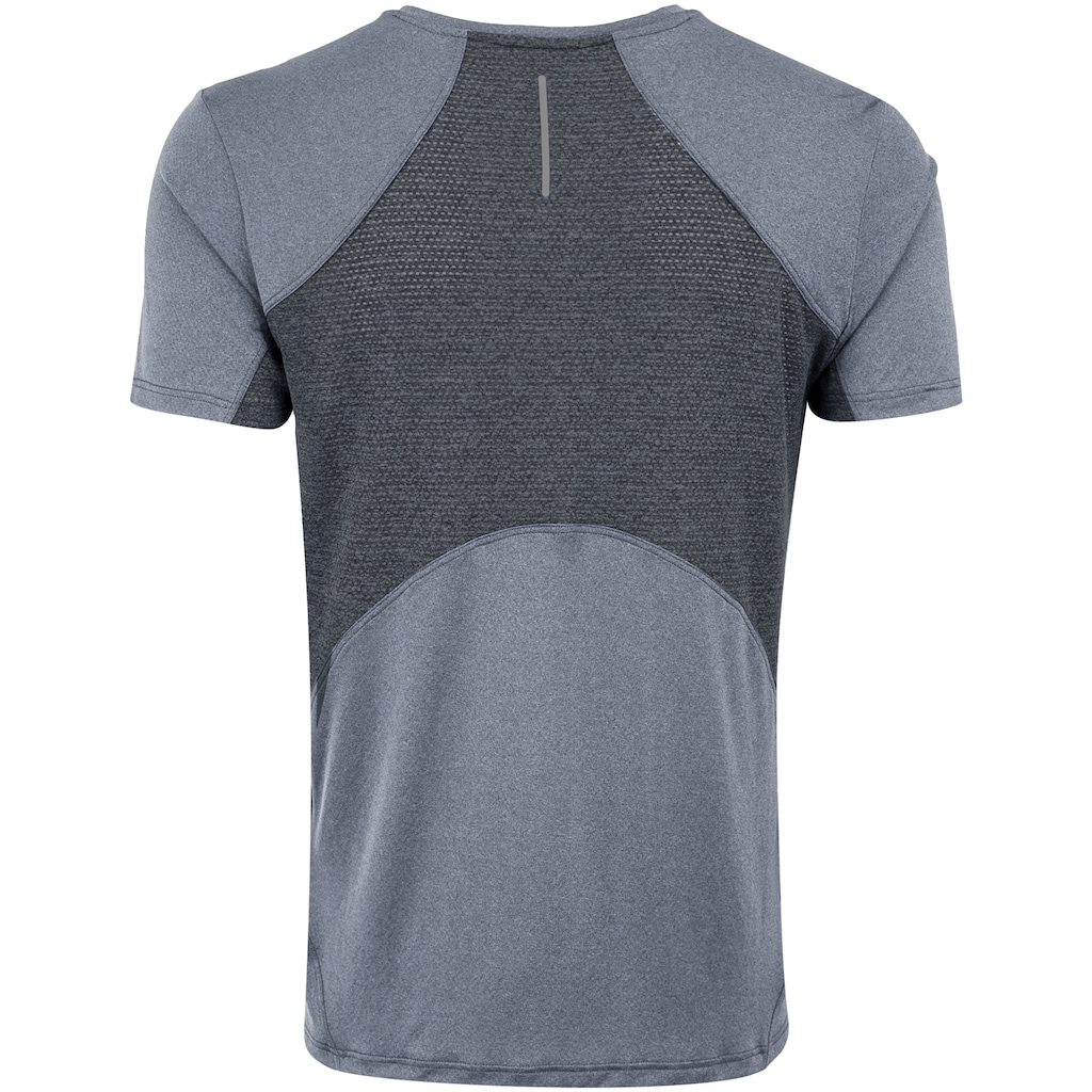 Imagem 2 do produto Camiseta Masculina ASICS Manga Curta Respirável de Secagem Rápida Refletiva Mescla