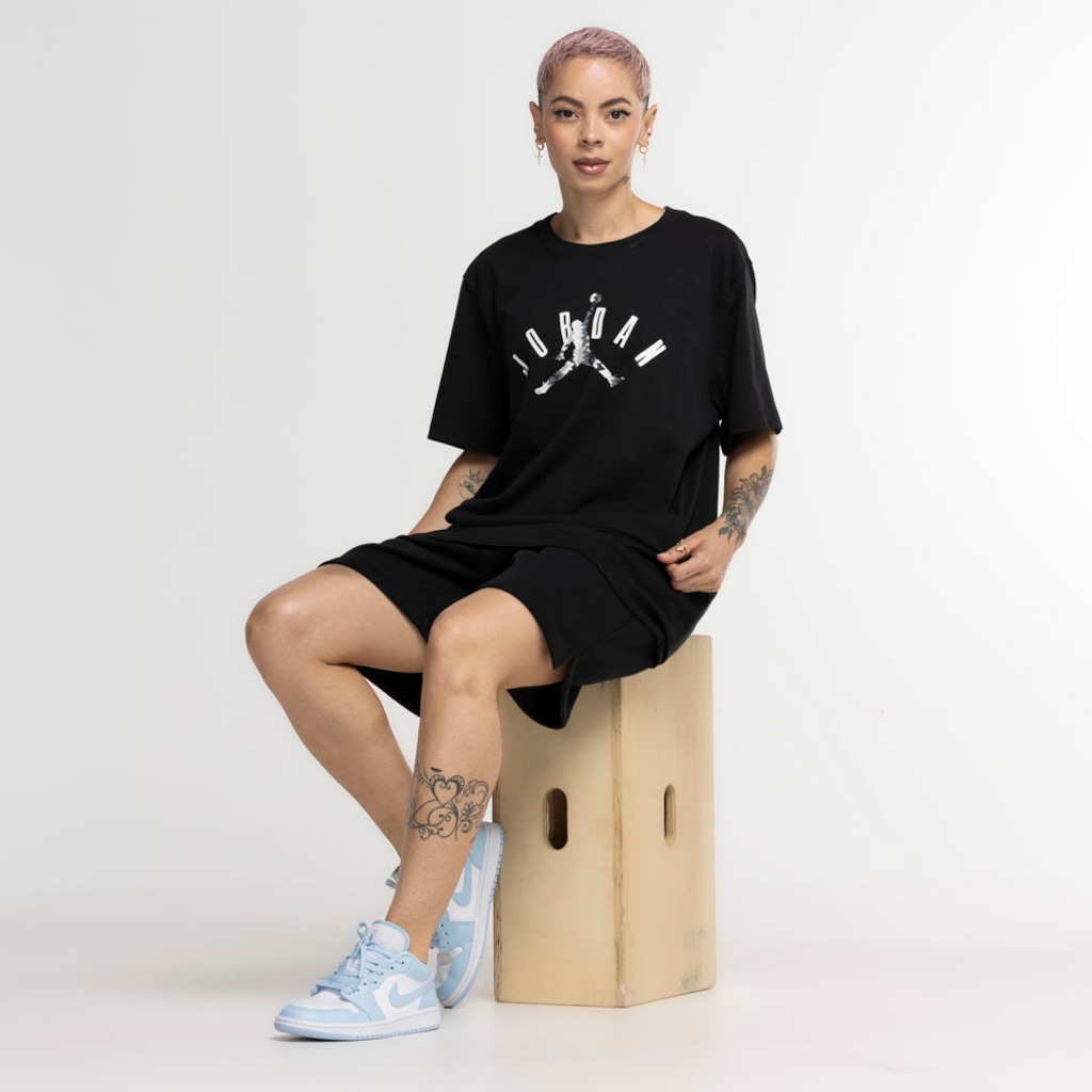 Imagem 2 do produto Camiseta Jordan Nike Manga Curta FLT MVP JM SS Crew