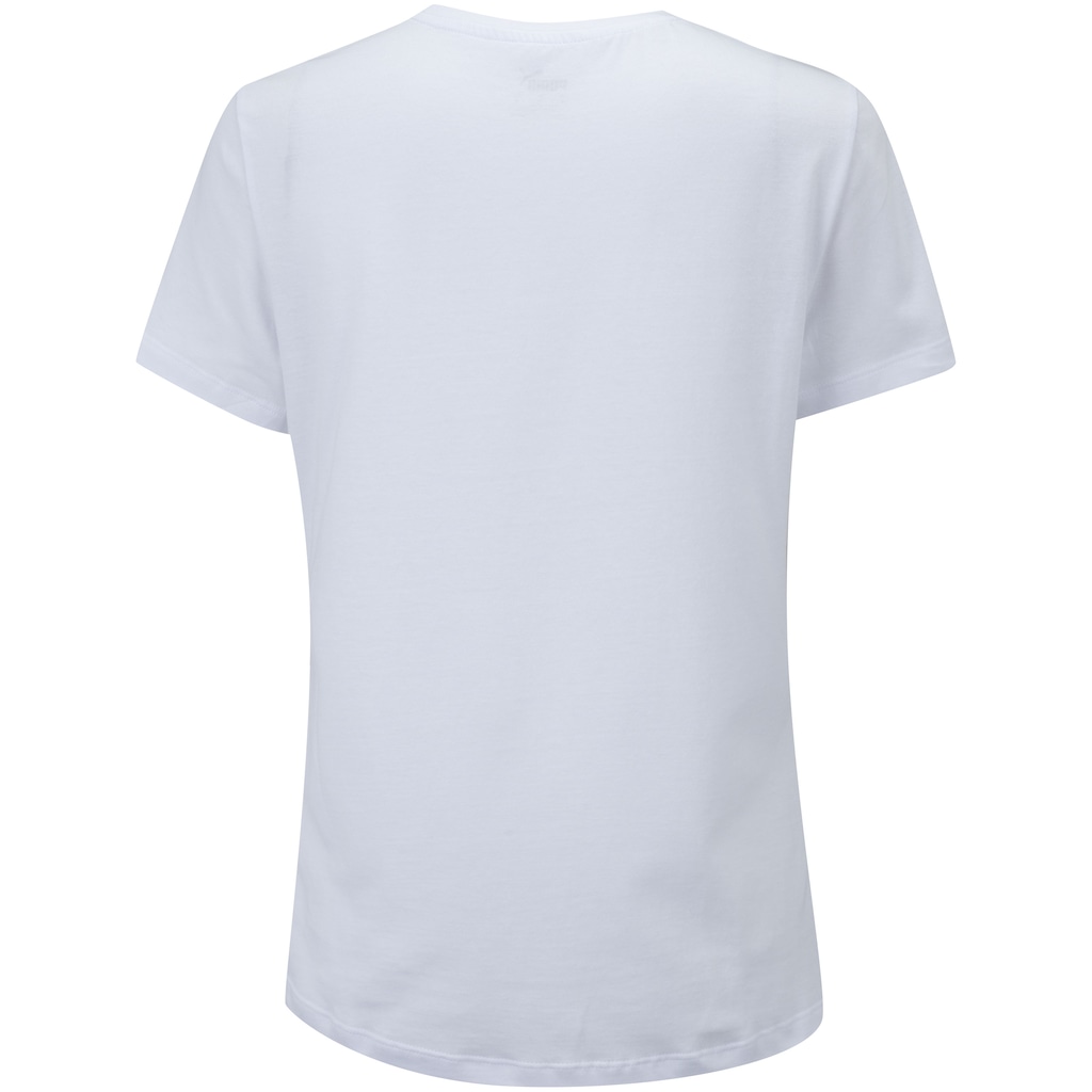 Imagem 2 do produto Camiseta Feminina Puma Manga Curta Essentials Logo Tee