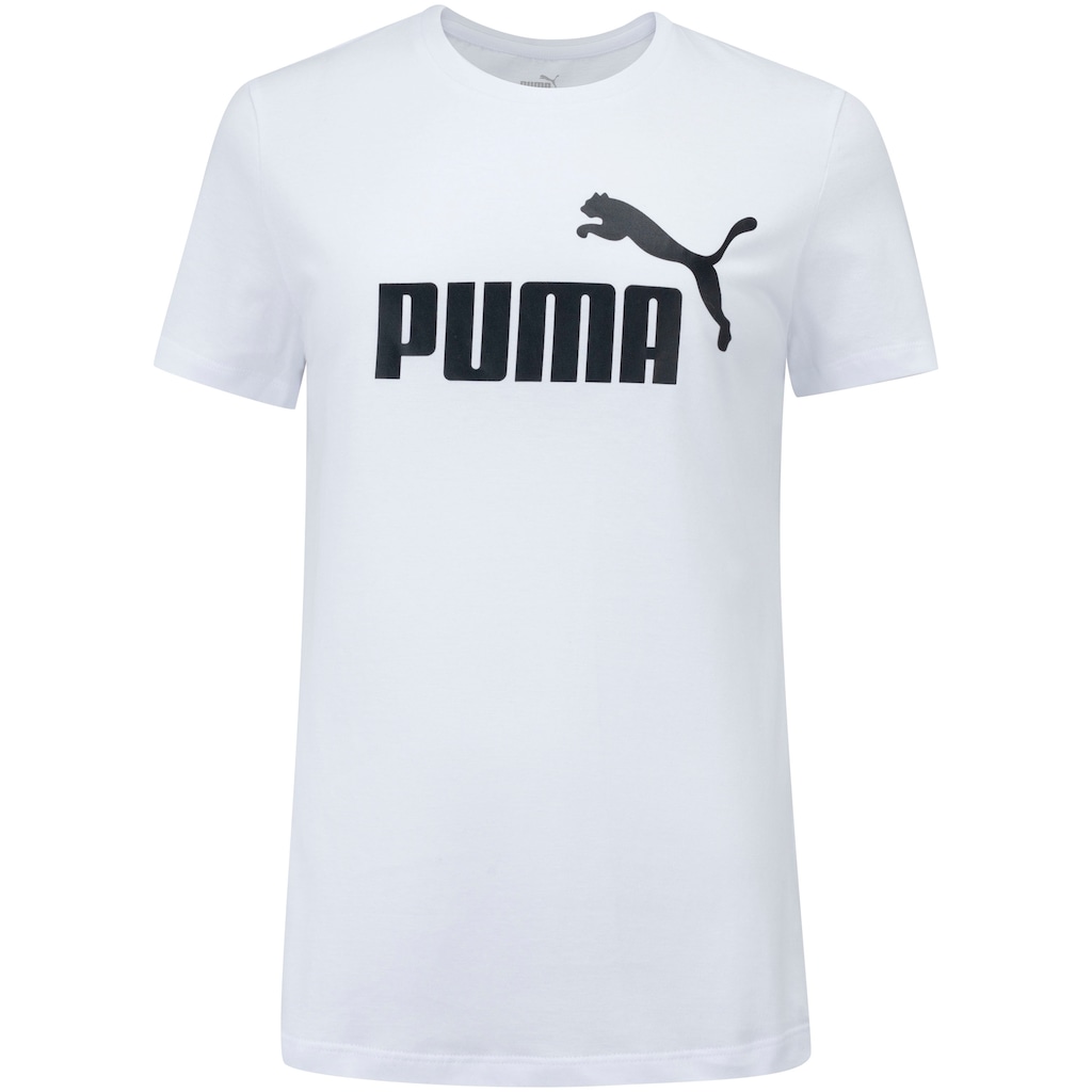 Imagem 5 do produto Camiseta Feminina Puma Manga Curta Essentials Logo Tee