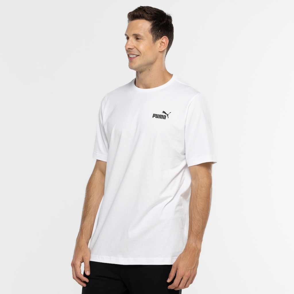 Imagem 4 do produto Camiseta Masculina Puma Manga Curta Essentials Small Logo