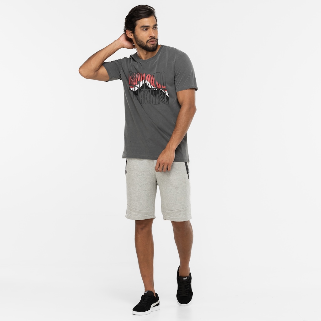 Imagem 3 do produto Camiseta do São Paulo Masculina Lavada Estádio